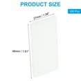 thumbnail image 2 of Uxcell 100Pcs Aroma Pads, Humidifier Replacement Filter Pad, White 1.81 x 1.06 inch, 2 of 5