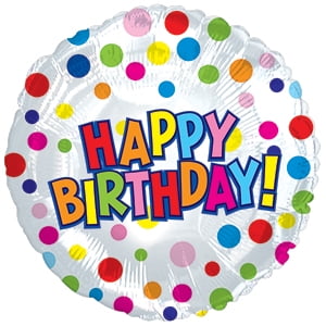Cti Stick Balloon Happy Birthday Treat - Walmart.com
