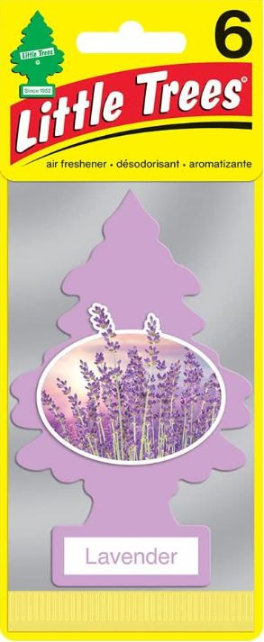 Little Trees 60435 Lavender Scent Hanging Air Freshener for Car & Home 24 Pack!