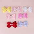 thumbnail image 3 of Paquete de 6 pinzas para el pelo con purpurina de doble capa multicolor, bonitas pinzas para el pelo para niños, niñas y mujeres, 3 of 5