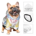 thumbnail image 4 of Uemuo Easter Egg3 for Winter Dog Hoodie Sweatshirts with Pockets Warm Dog Clothes for Small Dogs Chihuahua-Large, 4 of 8