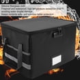thumbnail image 4 of Caso de almacenamiento de archivos de FirepRoof, caja de documento Fireproof Space Space Wating Wating Waterprover con bloqueo para la oficina, 4 of 7