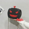 thumbnail image 4 of FNNMNNR Halloween Pumpkin Shoulder bag,Bat ornament Fashion PU Purses for Women Girl, 4 of 5