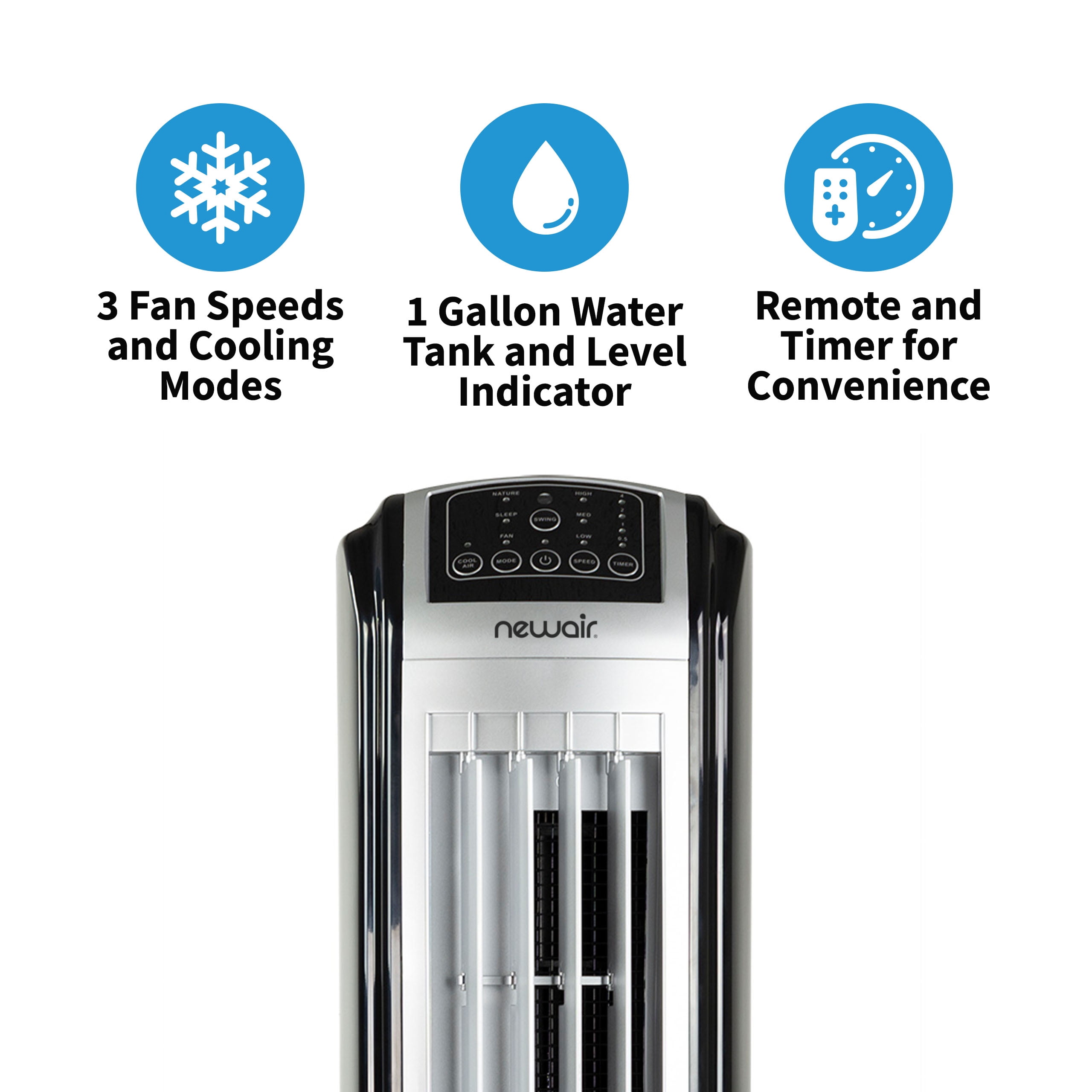 newair evaporative tower air cooler