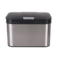 thumbnail image 5 of Organize It All Stainless Steel Compost Bin with Biodegradable Bags, Sink Organizer & Scrub Brush, 5 of 8