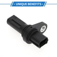 thumbnail image 5 of Unique Bargains 1 Pc Crankshaft Position Sensor for Mitsubishi Outlander 2.4 2008-2019 Sturdy Metal Plastic Black Engine Crank CKP Sensor, 5 of 6
