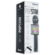 Tech Solutions POPSTAR Bluetooth Dancing LED Karaoke Microphone