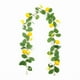 thumbnail image 2 of Guirnalda de limones artificiales, fruta falsa, adorno de primavera y verano, flores artificiales, vegetación Estilo D, 2 of 9