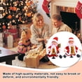 thumbnail image 4 of Bewildely Juguete Musical de Papá Noel para Navidad Kits de decoración para fiestas con bolsa Bewildely HA069030-01B, 4 of 6