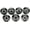 White, variant on 7pcs Golf Club Screws Weights Screws Callaway RAZR Wood Driver 3/5/7/9/11/13/15g