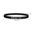 thumbnail image 2 of WHAMVOX Cogged Belt Engine Belt for Increased Stability Black 1Pcs, 2 of 8