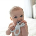 thumbnail image 2 of Dr. Brown's Flexees Baby Teether, Blue Bunny, 100% Silicone, Infant-Toddler, 1-Pack, 2 of 8