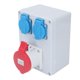 thumbnail image 3 of TICFOX-enchufe De Pared Resistente Al Agua IP44, 2 Uds., 16A, 250V, Salida UE, 1 Uds., 32A, 5 Pines, Salida CEE, Caja De Receptáculo Industrial Para Uso En Exteriores, 3 of 8