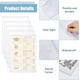 thumbnail image 4 of 10 protectores de hojas transparentes de 5,8 x 8,3 pulgadas, protectores de papel A5 de plástico, impermeables, rígidos, para documentos y fotos, protectores de impresión horizontales rígidos., 4 of 9