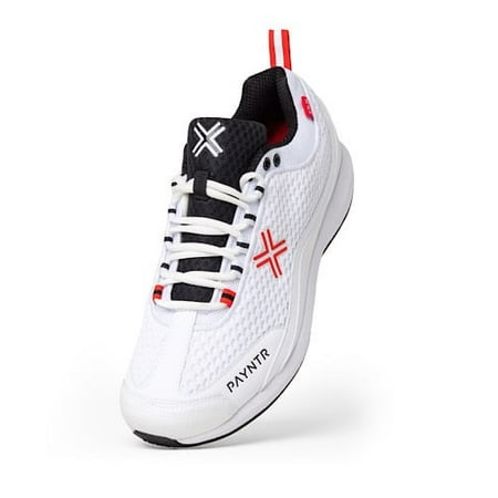

Payntr Bodyline 124 Rubber Cricket Shoes (White) - 2022