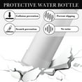thumbnail image 4 of Linkidea 2 Pack Water Bottle Boot Compatible with Owala FreeSip/Twist/Potter 24oz Bottles, Silicone Anti-Slip Bottle Bottom Bumper Protector (Clear White), 4 of 6