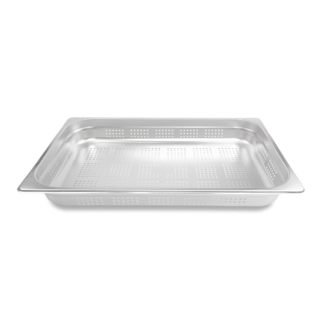 Inserto de acero inoxidable perforado Rhino INAPE-2.5 53.5 x 33 cm altura 2 pulgadas