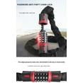 thumbnail image 2 of Graflsoa Durable Outdoor Bicycle Chain Lock with Password Protection for Mountain Bikes and Electric Motorcycles, Black & Red (0.9m), 2 of 7