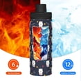 thumbnail image 5 of Gaeub Llamas 1 Print Stainless Steel Water Bottle,18oz Sports Insulated Kettle for Women Men,Suitable as a Gift, 5 of 7