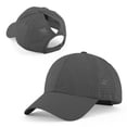 thumbnail image 4 of Karight Womens Ponytail Baseball Cap Adjustable High Messy Bun Ponycap Quick Drying Trucker Hats, 4 of 9