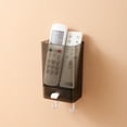 thumbnail image 4 of Space Saving Rack Countertop Rack Wall Mounted Storage Box with Hook Mobile Phone Holder Mobile Phone Charging Station Remote Control Storage Box Adhesive Double Sided Tape Fixed Position, 4 of 8