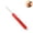 Red, variant on Retractable Stainless Steel Fruit Pick Toothpick Tool, Portable One Head Telescopic Fruit Skewer, Multifunctional Reusable Metal Toothpick with Key Ring for Fruit Dessert Party Travel Kitchen Gadget