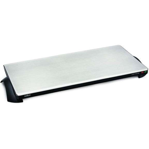Cordless Warming Tray | Large Electric Hot Plate | Cooking, Serving & Warming Tray | 23-3/4” x 11-3/4” Hot Plate