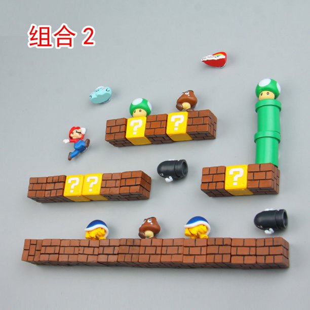 Imán para refrigerador de la serie Super Mario Bowser Goomba Super Mario Bros Fontaneros Mario y Luigi Adornos magnéticos para refrigerador Accesorios