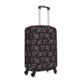 thumbnail image 4 of Luggage Cover Anti Scratch, Black Roosters Elastic Suitcase Protector Suitcase Covers for Luggage Fits 18-32 Inch Luggage, 4 of 6