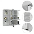 thumbnail image 4 of Cfowner Wall Mounted Medicine Cabinets for Bathroom with Mirror, 4 of 6