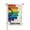 Color 7, variant on Pride LGBTQ Human Rights Garden Flag 12x18 Inch Equal Rights For Others Does Not Mean Fewer Rights For You It's Not Pie Garden Flags 3ply Fabric Double Sided for Outdoor House Yard Outside Decor