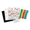 thumbnail image 4 of Faber-Castell Couleur par Numéro Foil Fun - T-Rex - Couleur et Affichage 1 Couleur de Dinosaure par Tableau Numérique, 4 of 6