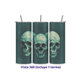 thumbnail image 2 of Termo Skinny De Acero Popote 600ml Calavera Mod.f77, 2 of 4