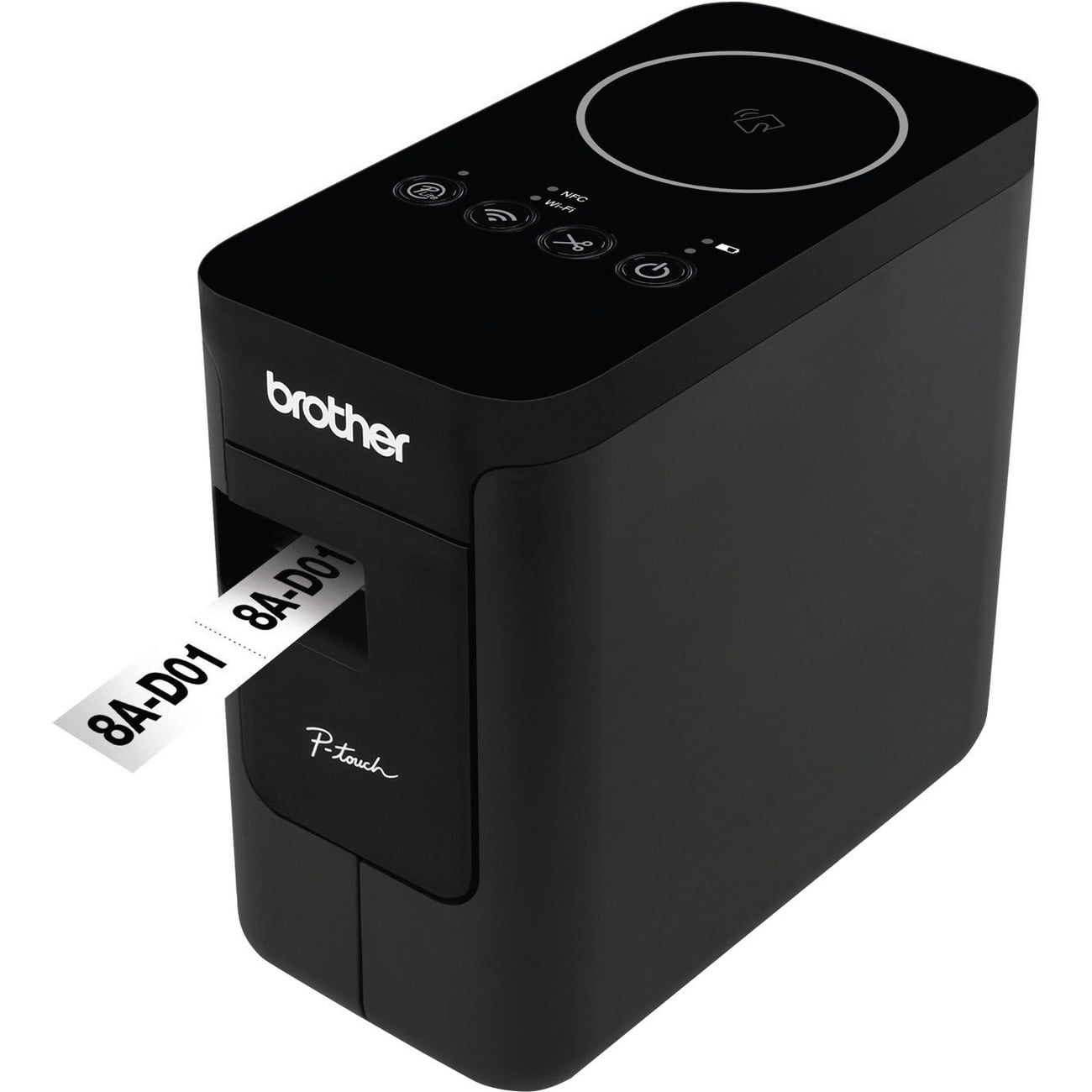 Brother P-touch EDGE PT-P750WVP Thermal Transfer Printer - Monochrome - Portable - Label Print - USB - Wireless LAN - Near Field Communication (NFC) - Battery Included - 1.18 in/s Mono - 180 x 360 dpi