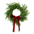 thumbnail image 3 of balikha 50cm Green Artificial Christmas Wreath Realistic Multipurpose Xmas Garland Front Door Wreath for Entryway Decor Lightweight C, 3 of 9