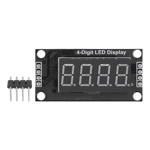 Módulo de visualización de datos, módulo de visualización digital Módulo de visualización de segmento de tubo de dígitos LED Pantalla segmentada Valor excepcional NikouMX herramienta