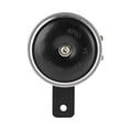 thumbnail image 1 of Mini Loudspeaker, Metal Shell 3 Inch Waterproof 12V Rustproof Universal Motorcycle Horn Black 110DB Loudness  For Go Karts For ATVs For Dirt Bikes, 1 of 8