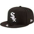 thumbnail image 1 of New Era 9Fifty Chicago White Sox Snapback Cap - Black/White, 1 of 3
