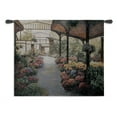 thumbnail image 1 of FineArtTapestries 2883-WH Paris Flower Market I Wall Tapestry, 1 of 2
