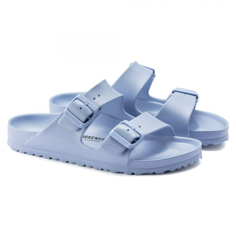 Blue rubber birkenstocks sale