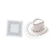 thumbnail image 5 of Sombrero de vaquero con bandana Sunnimix Blanco, 5 of 8