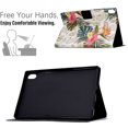 thumbnail image 3 of for iPad mini 6th Gen 8.3" 2021 Case, Pattern PU Leather Full Body Protective Adjustable Stand Cover with Card Pocket Folio Flip Case Cover for iPad mini 6th Gen 8.3" 2021, Golden Pineapple, 3 of 7