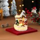 thumbnail image 1 of Adornos navideños, adornos navideños, regalos navideños, casa pequeña de resina brillante navideña, adorno de Papá Noel, adornos navideños de resina, 1 of 6