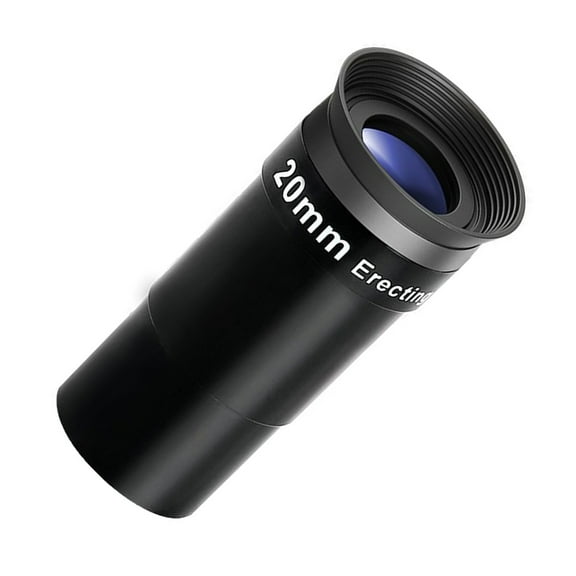 Superior Light Transmission 20mm Erecting Eyepiece, 1.25inch, Perfect for Long Observational
