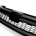 thumbnail image 4 of PIT66 Honeycomb Mesh Front Bumper Upper Grille Grill Fit for 2016-2017 Honda Accord Sedan 4-Door Matte Black, 4 of 9