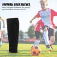 thumbnail image 5 of Football Socks Anti-friction Foot Protector Socks for Outdoor (Black children), 5 of 9