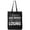 Black, variant on I Would Lose Weight Cotton Canvas Tote Bag