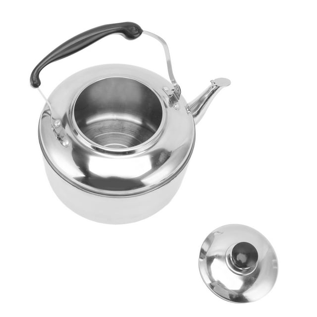 Hervidor De Té Hervidor De Agua Antioxidante De 5 5 L De Gran Capacidad De Ebullición Rápida De Acero Inoxidable Para Cocina De Gas Para Cocina De Inducción ANGGREK Otros