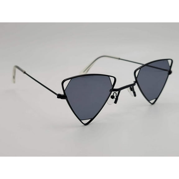 Retro Triangle Cat Eye Sunglasses | Cateye Sunglasses Vintage Sunglasses Steampunk