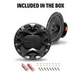 thumbnail image 4 of BOSS Audio Systems CH6530B Chaos 6.5 inch Car Speakers (2pc) - 300 Watts Max (per pair), Coaxial, 3 Way, Full Range, 4 Ohms (Black), 4 of 7